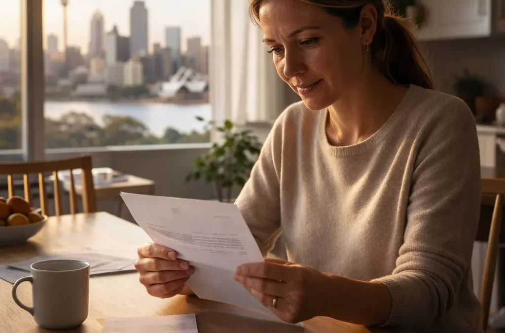 Borrower reading decline letter